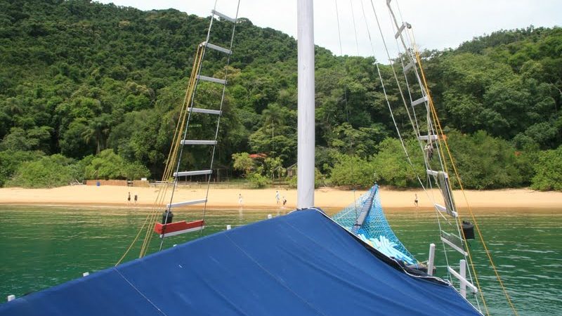 Praia Vermelha em Paraty